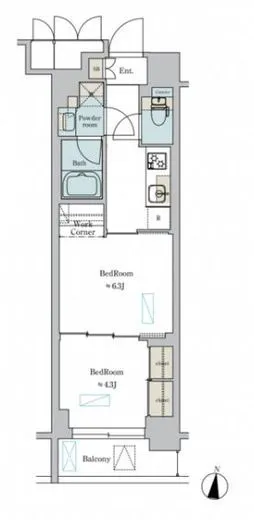 Ｂｒｉｌｌｉａ　ｉｓｔ　渋谷本町 208