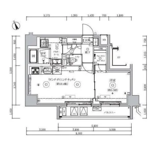 クオリタス浜田山 104