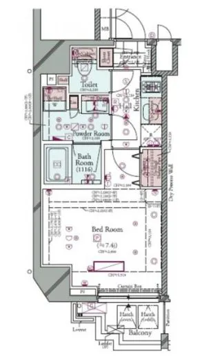 コンシェリア麻布十番TOKYOPREMIUM 8階