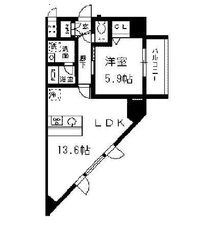 ベル　ドミール　目黒 406