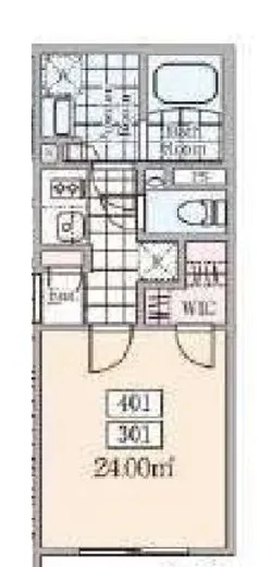 Reve Residence 白金台 (レーヴレジデンス白金台) 401