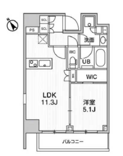 グランドコンシェルジュ浅草橋 6階 41.79㎡
