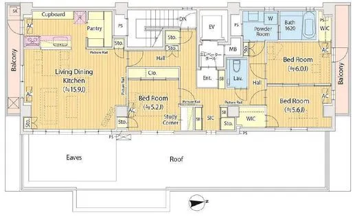 Court Hatsudai (コート初台) 401