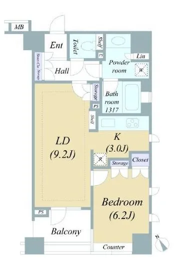 ファミール東京シティグランスイート 2階