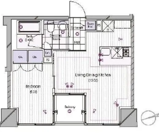 レグノ・プレミア高輪 10階 38.33㎡