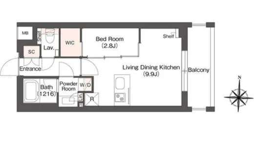ミュプレ代々木上原 307