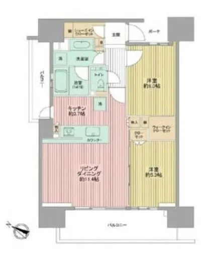 シティハウス中目黒テラス 7階