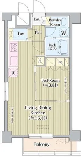 Ａｖｖｏｌｔｏ　Ｆｅｌｉｃｅ　蒲田Ｓｏｕｔｈ 405