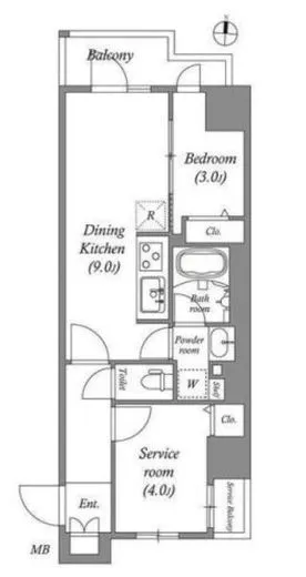 コスモグラシア板橋区役所前 306