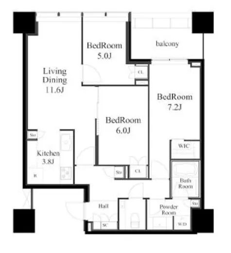 白金ザ・スカイ 32階