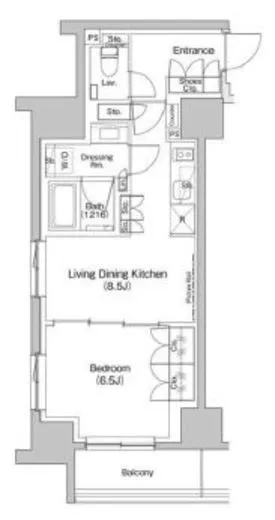 ザ・パークハビオ入谷 1101