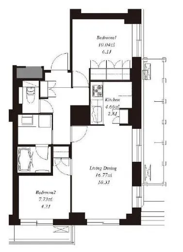 フレンシア田端道灌山 405