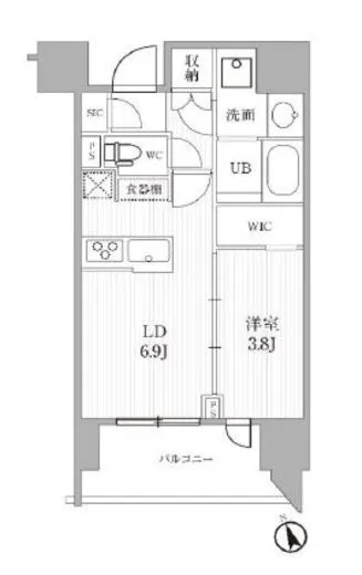 シーズンフラッツ代々木 301
