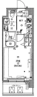 クレイシア芝浦ウォーターフロント 8階