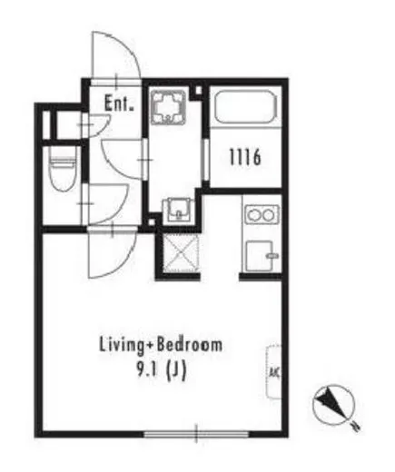 GRAN PASEO中目黒West (グランＰＡＳＥＯ中目黒ウエスト) 402