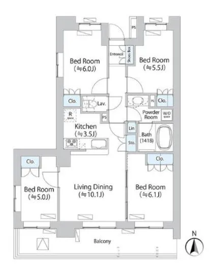 パークアクシス千歳船橋 501