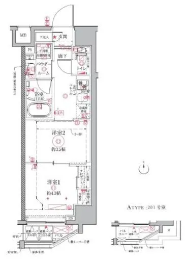 クレイシアIDZ祐天寺 5階