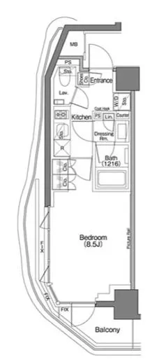 ザ・パークハビオSOHO祐天寺 301