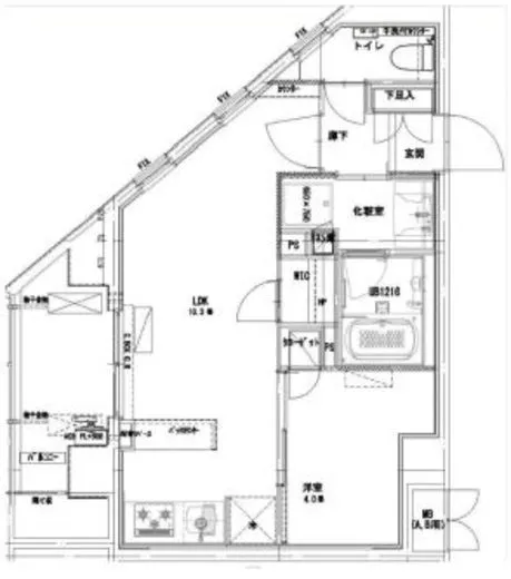 クラッシーコート北大塚 6階 37.31㎡