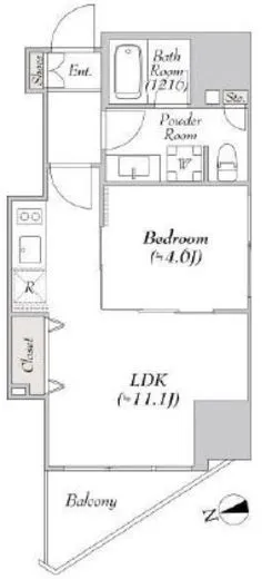 ミリアレジデンス新宿御苑Ⅱ (MYRIA RESIDENCE Shinjyuku GyoenⅡ) 902