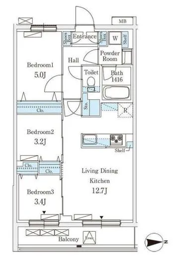 テラス上石神井ウエスト 204