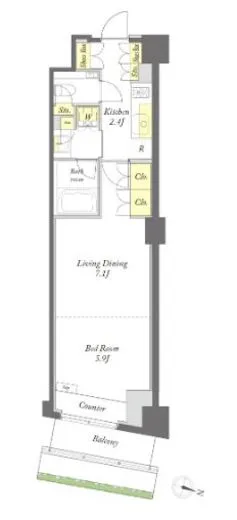 プライムメゾン森下ＷＥＳＴ 421