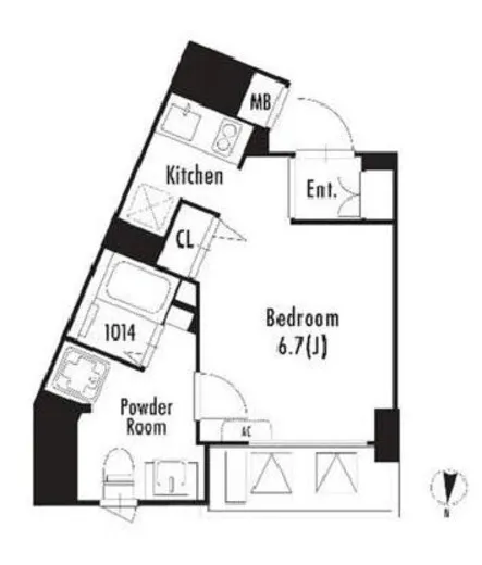 GRAN PASEO東新宿 (グランパセオ東新宿) 1101