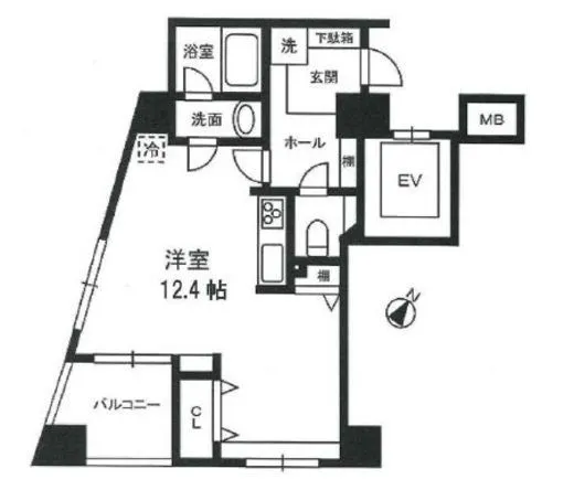 セントパレス西神田 2階 33.65㎡