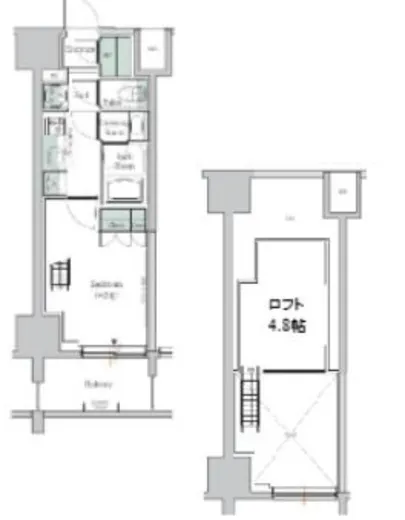 ONE ROOF RESIDENCE TAMACHI (ワンルーフレジデンス田町) 210