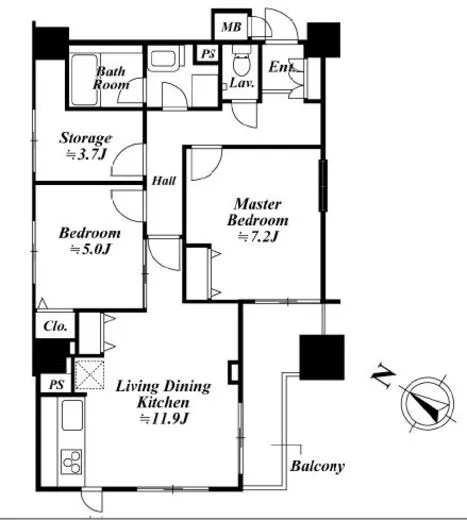 アクロス目黒タワー 1906