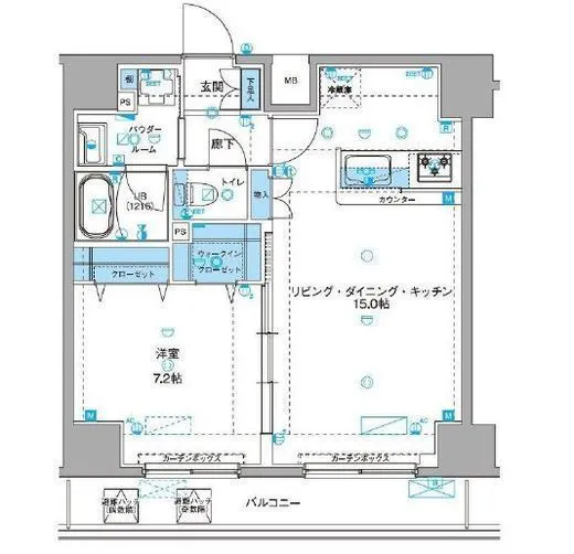 ジェノヴィア浅草Ⅲグリーンヴェール 10階 50.75㎡