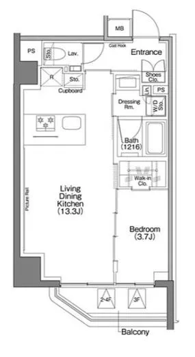 ザ・パークハビオSOHO祐天寺 410