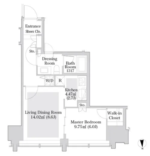 ラ・トゥール飯田橋 1603