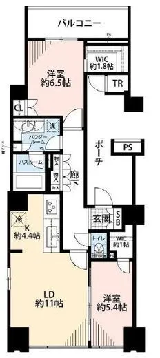 ワールドシティタワーズ キャピタルタワー 32階 70.84㎡