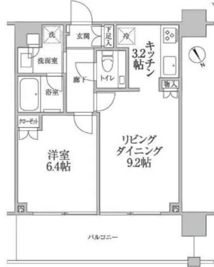 シティタワー新宿 22階