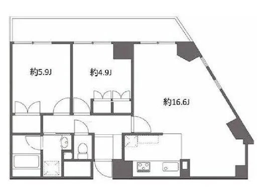 ラフィネ大崎 4階 61.84㎡