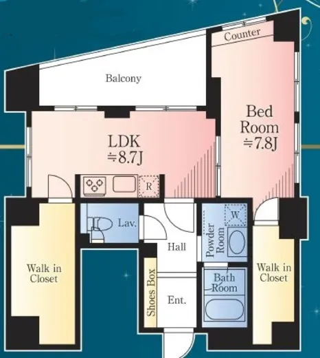 Ｄａｆｆｉｔｔｏ天王洲 1401
