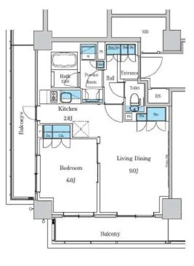 パークアクシス滝野川ラ ブリーズ 624
