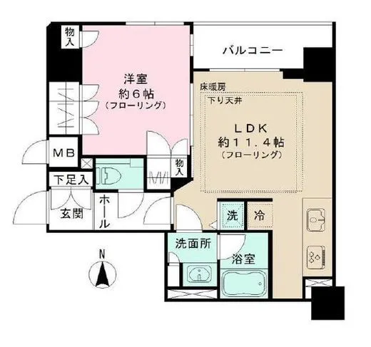 ポレスター千代田御茶ノ水 4階 43.99㎡