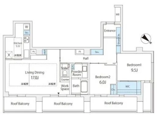 北青山パークマンション 4階 94.2㎡