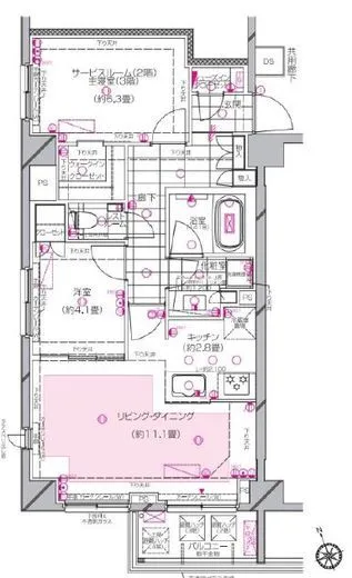ピアース西荻窪 2階