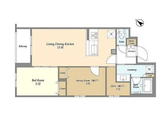 アジュールテラス目黒祐天寺 205