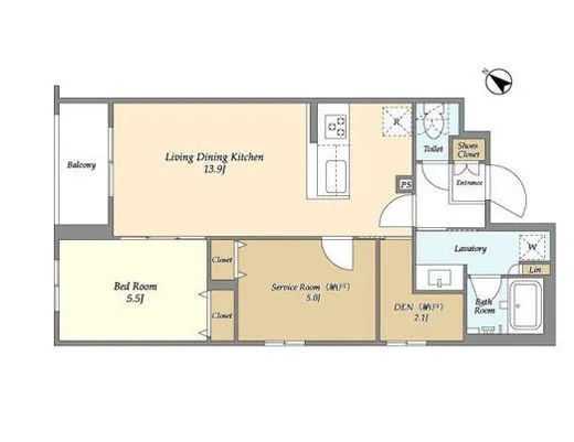 アジュールテラス目黒祐天寺 305