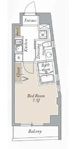 エストゥルース東高円寺 2階