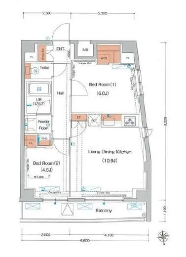 エストゥルース東高円寺 802