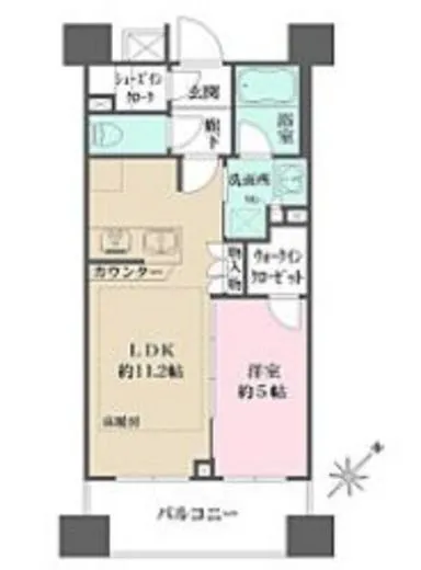 パークハウス八丁堀リバーサイド 4階 40.72㎡