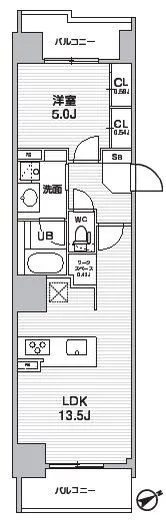 シーズンフラッツ武蔵小山 802