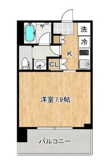 Ｂｒｉｌｌｉａ　Ｔｏｗｅｒ　浜離宮 16階 25.12㎡