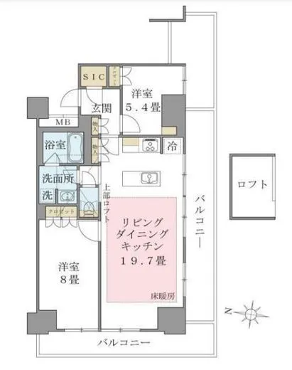Ｂｒｉｌｌｉａ　ｉｓｔ　東雲キャナルコート 1412