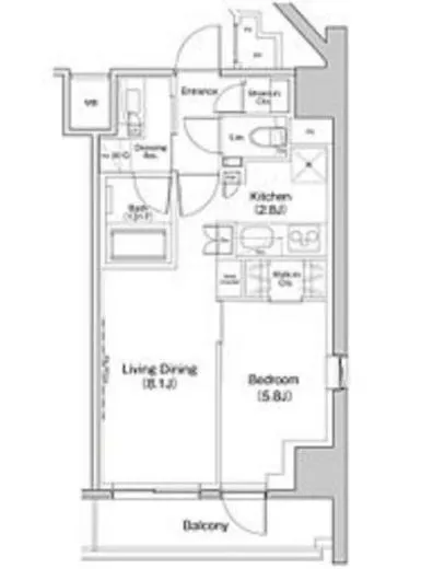 ザ・パークハビオ中野富士見町ガーデン 1104